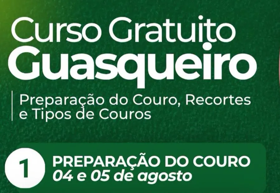 Curso Gratuito de Guasqueiro | Faça sua inscrição !!!
